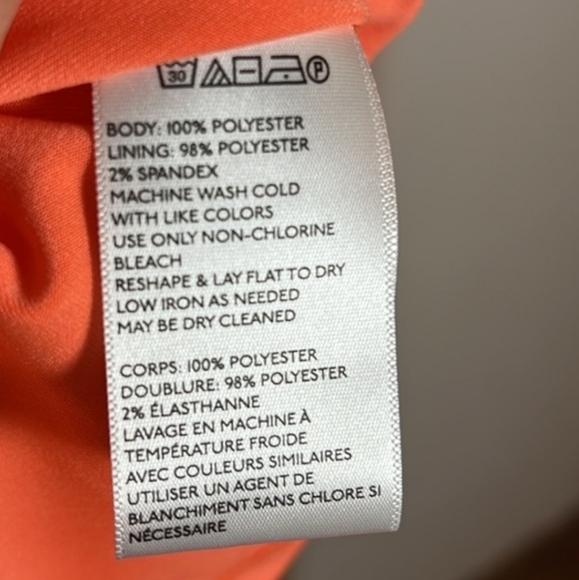 Kimchi Blue Anthro Neon Orange Daisy Lace Trapeze Mini Dress Sz XS MSRP $69 NWT - Picture 12 of 13